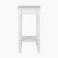 Heritage Elizabeth White Pine Wood Accent Table
