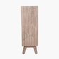 Kalmar Sand Wash Acacia Wood 4 Drawer Tall Unit