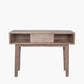 Kalmar Sand Wash Acacia Wood 1 Drawer Console