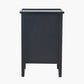 Chelmsford Satin Black Pine Wood 3 Drawer Unit