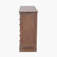 Loft Blue Multicoloured Pine Wood 6 Drawer Unit