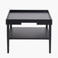 Marnie Black Wood Veneer Coffee Table
