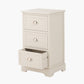 Croft Linen Pine Wood 3 Drawer Unit