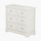 Croft Linen Pine Wood 6 Drawer Unit