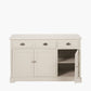 Croft Linen Pine Wood 3 Door 3 Drawer Unit