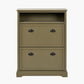 Croft Olive Pine Wood Shoe Storage Unit