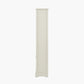 Croft Linen Pine Wood Slim 1 Door 3 Shelf Unit