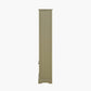 Croft Olive Pine Wood Slim 1 Door 3 Shelf Unit