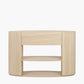 Tivoli Travertine Effect Veneer 1 Drawer Console table