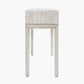Gio White Sand Acacia Wood 1 Drawer Console Table