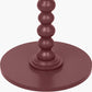 Margot Mulberry Wood Bobble Side Table