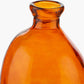 Orange Organic Shaped Recycled Glass Tall Vase