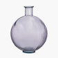 Lilac Round Recycled Glass Vase
