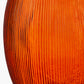 Orange Tall Recycled Glass Vase