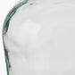 Clear Recycled Large Bottle Vase With A Raffia Wrapped Neck
