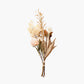 Natural Apricot Faux Flower Bunch