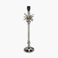 Trafalgar Nickel Metal Palm Tree Table Lamp Base