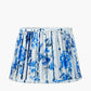 Kyoto Flower 14 Pleated Shade Cobalt