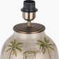 Safari Tall Glass Table Lamp Base