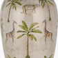 Safari Tall Glass Table Lamp Base