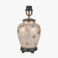 Butterflies Small Glass Table Lamp Base