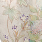 Daikon Flower Medium Glass Table Lamp Base with Henry 35cm White Handloom Cylinder Lampshade