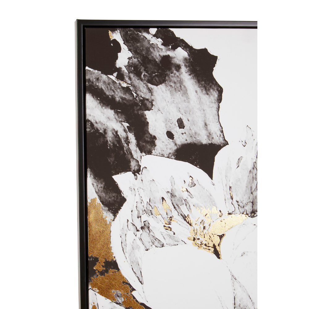 Astratto_Metallic_Flower_Wall_Art_interia.co.uk