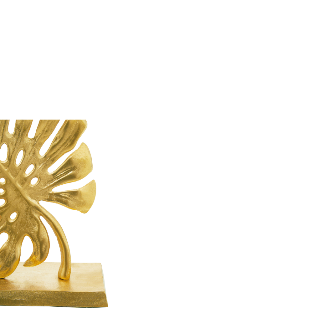 Lena_Prato_Gold_Finish_Leaf_Sculpture_interia.co.uk