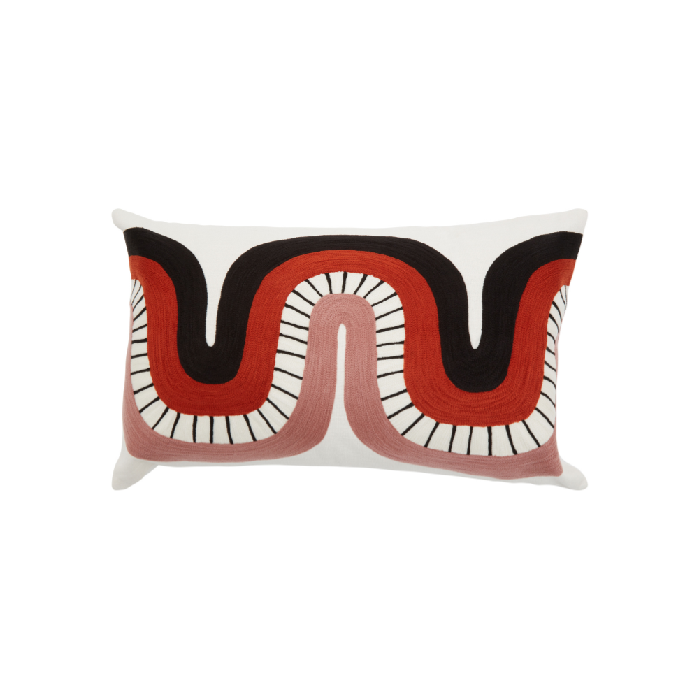 Bosie_Ozella_Curve_Pattern_Rectangular_Cushion_interia.co.uk