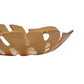Prato Monstera Large Gold Finish Leaf Dish