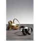 Prato Gold Finish Aluminium Knot Sculpture