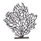 Prato Large Black Nickel Finish Coral Sculpture