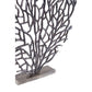 Prato Large Black Nickel Finish Coral Sculpture