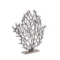 Prato Small Black Nickel Finish Coral Sculpture
