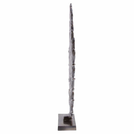 Prato Small Black Nickel Finish Coral Sculpture
