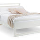 Venice 135cm Double Bed - Surf White