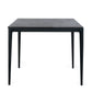 Miami Square Stone Top Dining Table - Slate Grey