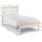 Salerno 90cm Single Bed - Ivory