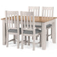 Richmond Extending Dining Table - Elephant Grey/Pale Oak