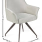 Noah Ivory Fabric Dining Chair