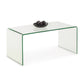 Amalfi Bent Glass Coffee Table