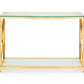 Miami Console Table - Gold