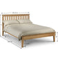 Salerno 135cm Double Bed - Oak