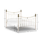 Victoria 135cm Double Bed - Stone White