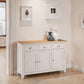 Richmond Sideboard - Elephant Grey/Pale Oak