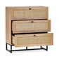 Padstow 3 Drawer Chest - Oak