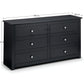 Radley 6 Drawer Chest - Anthracite