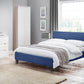 Rialto 135cm Double Bed Dark Blue
