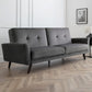 Monza Sofabed In Dark Grey Velvet