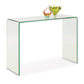 Amalfi Bent Glass Console Table